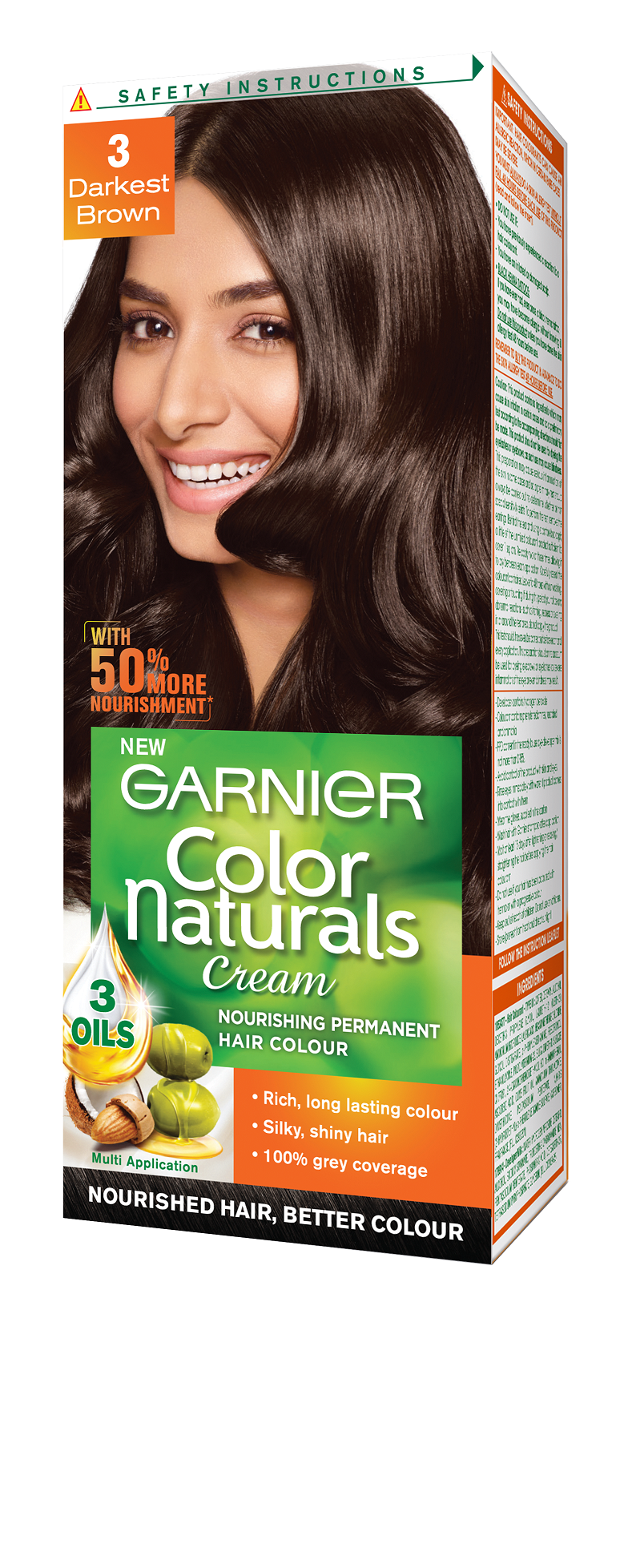 Hair coloring shade 4.8 chestnut mocha belle color GARNIER wholesaler